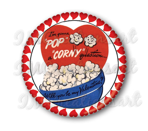 Retro Valentine Popcorn