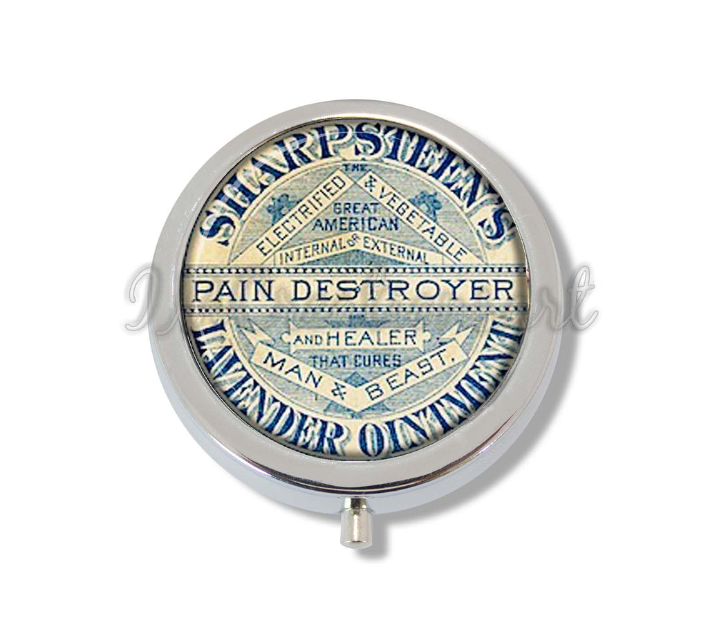 Vintage Label Style Pain Destroyer