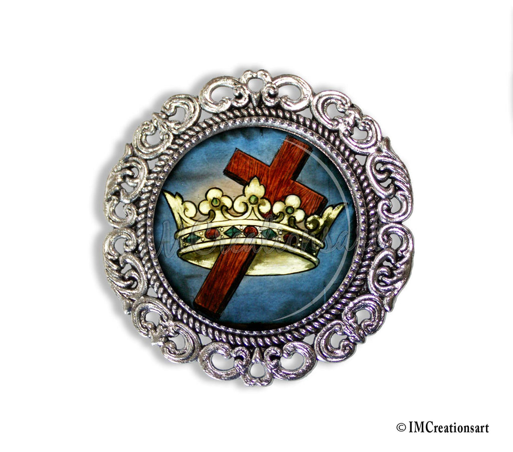 Religious Cross and Crown