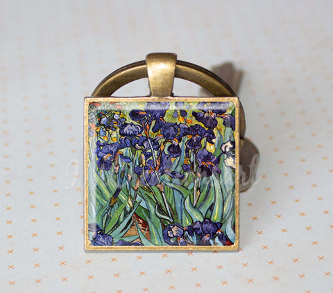 Van Gogh's Irises (square)