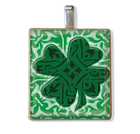 Four Leaf Clover Celtic Pattern